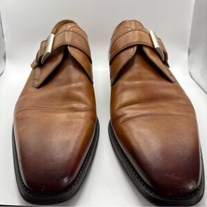MAGNANNI Marco Monk Strap Dress Shoes Mens Size 13M  Brown